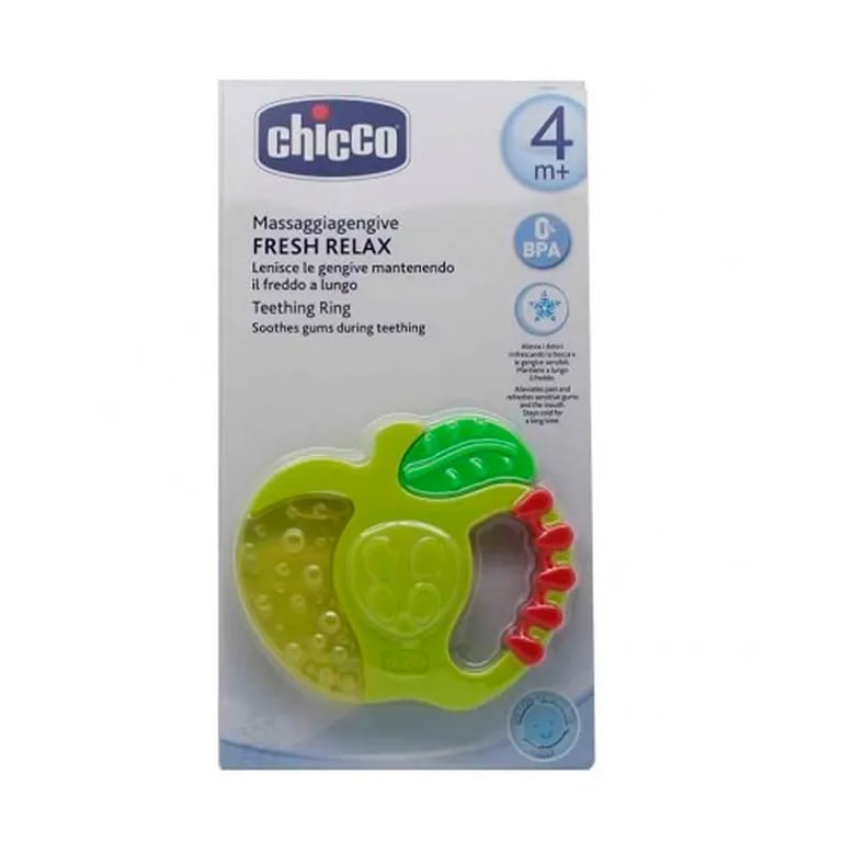 Anneau De Dentition Fresh Relax Pomme 4M+
