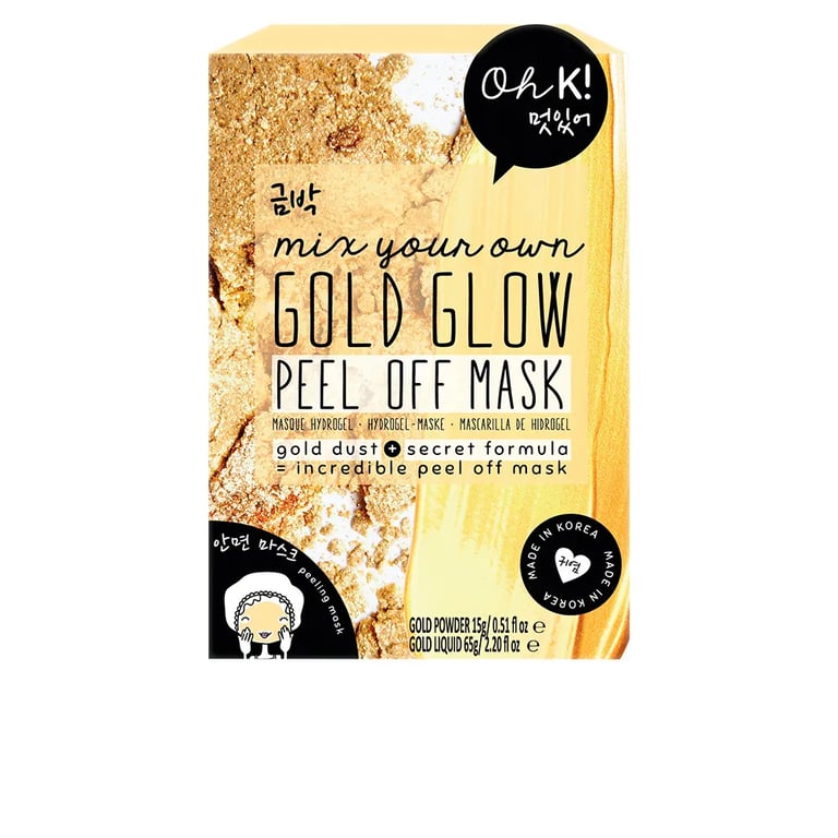 Gold Glow Peel Off Mix Your Own Face Mask
