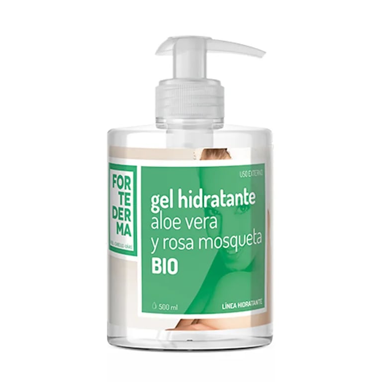 Feuchtigkeitsspendendes Gel Aloe Vera und Hagebutte