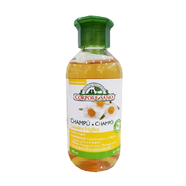 Shampoo Blondes und Brüchiges Haar Kamille und Weizen