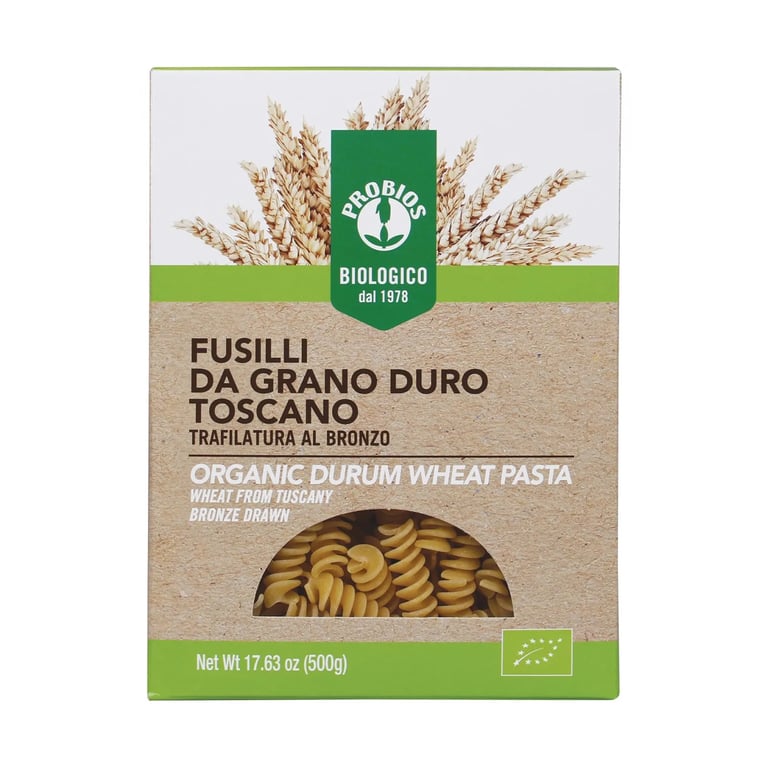 Fusilli De Grano Duro Bio
