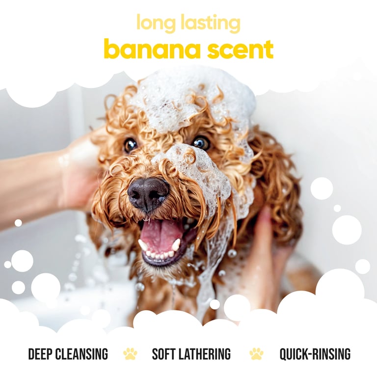 Bananenduftendes Hundeshampoo - imagen 4 de 13