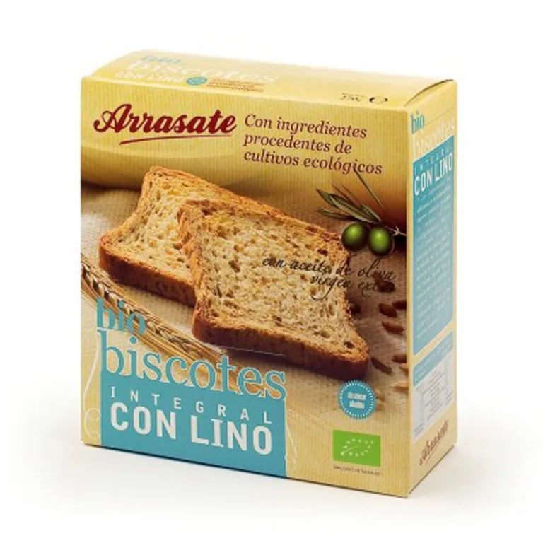 BISCOTTES COMPLÈTES AU LIN BIO