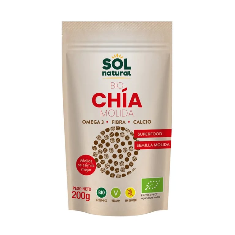 Semillas De Chía Molidas Bio