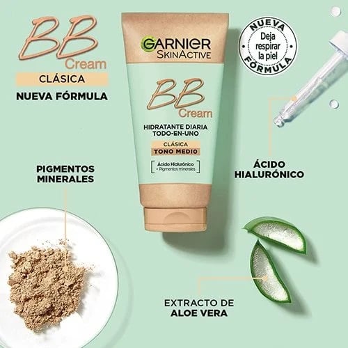 Skin Naturals Bb Cream Classic #Medium 50 ml von Garnier