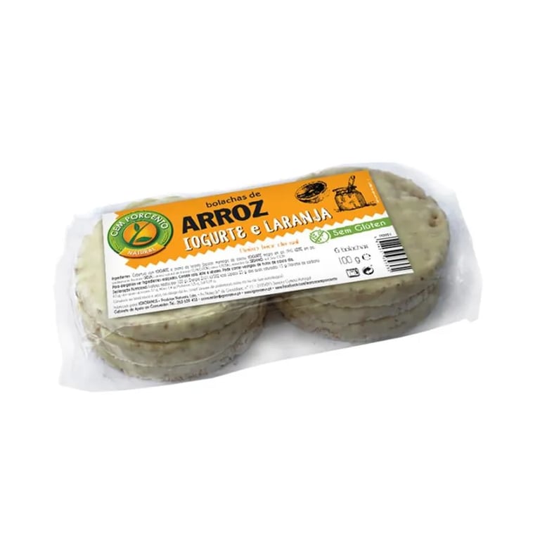 Koekjes Rijst Yoghurt Sinaasappel