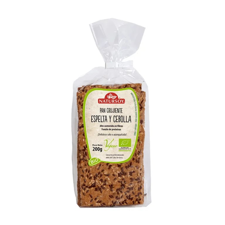 PAIN CROUSTILLANT ÉPEAUTRE ET OIGNON BIO