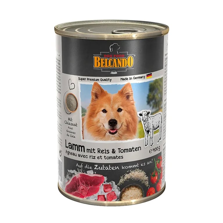 Belcando Cibo Umido Per Cani Agnello Con Riso E Pomodori