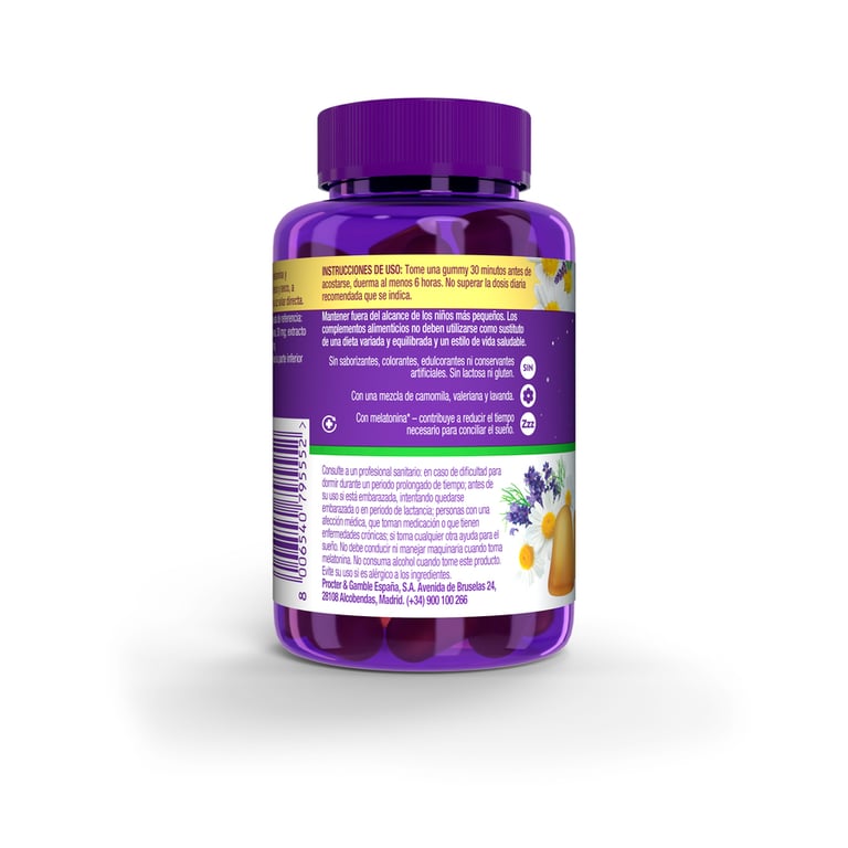 Natura Melatonina Gomas Sabor Manga Banana 60 Unds da Zzzquil