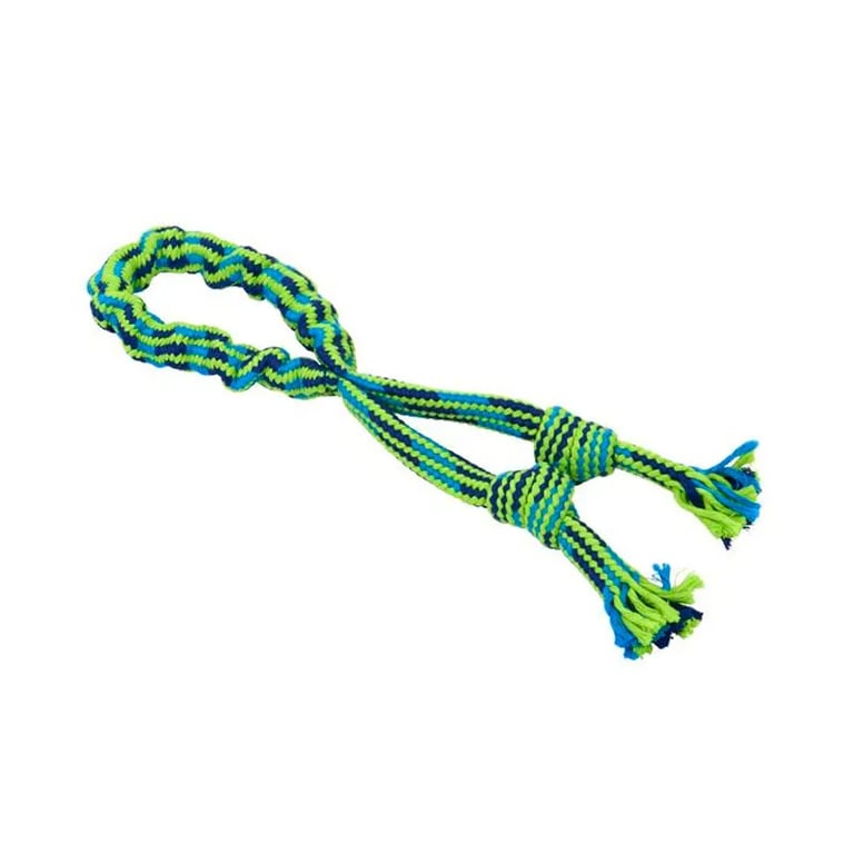 Spielzeug Hund Elastisches Seil Mit 2 Knoten 35 cm