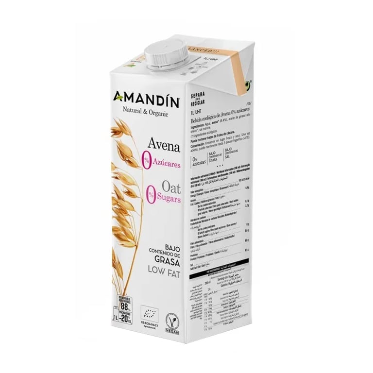 Bebida De Avena 0% Azúcares Eco
