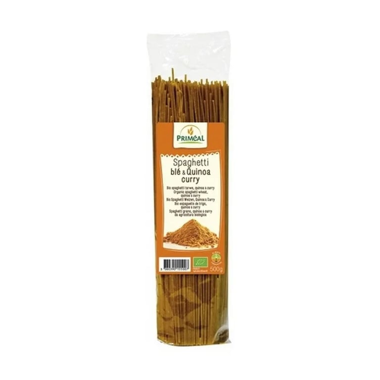 Espagueti Quinoa y Curry