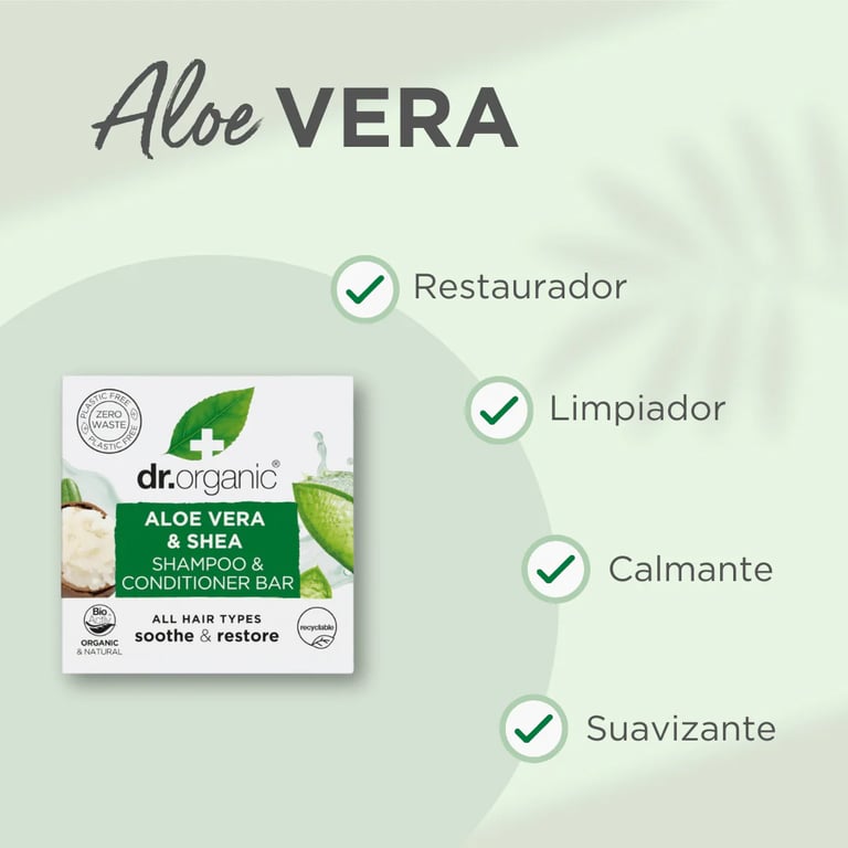 Shampoo Balsamo Solido Aloe Vera Karité - imagen 2 de 4