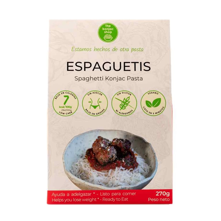 Espaguetis De Konjac 270g de The Konjac