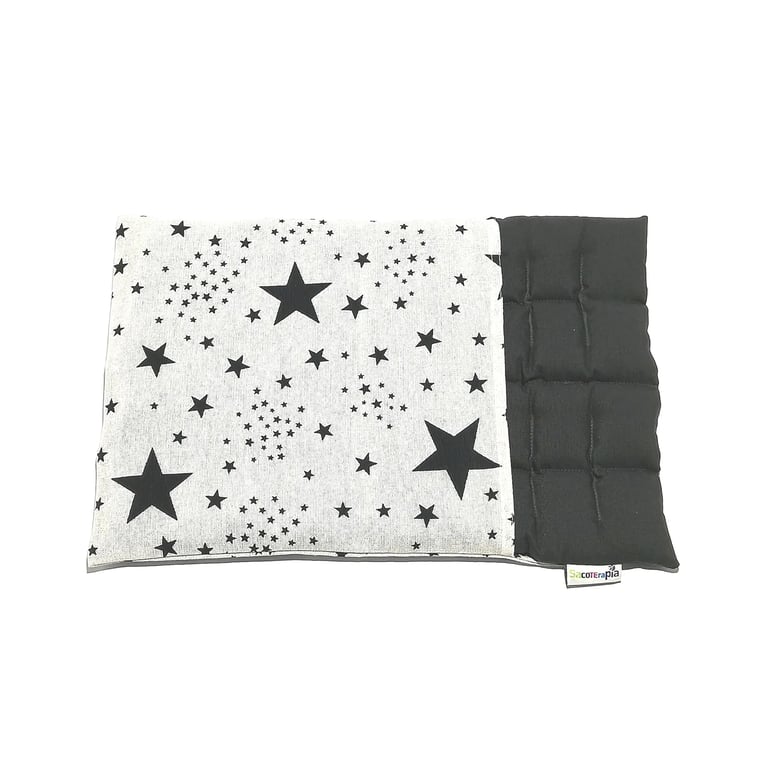 Saco Chaleco Gris Estrellas