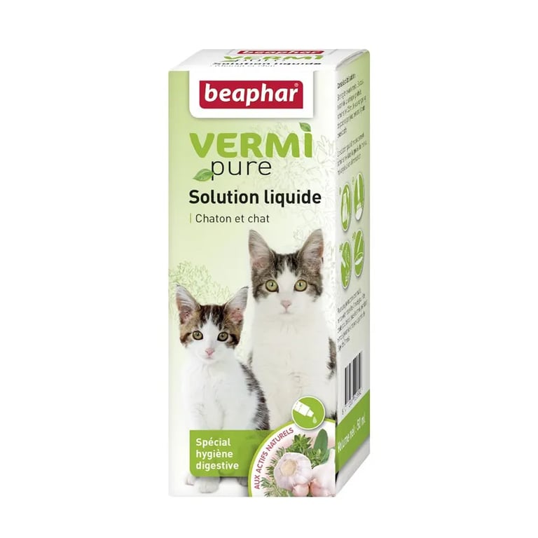 Vermipure Antiparasitikum für Katzen und Kätzchen