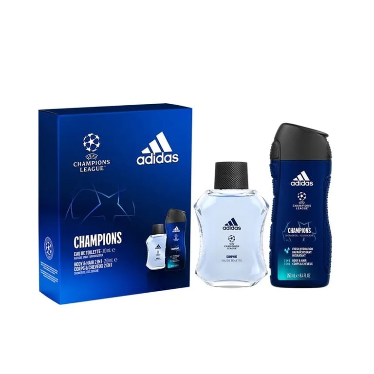 Champions League Set EDT 100 ml + Gel De Douche 250 ml