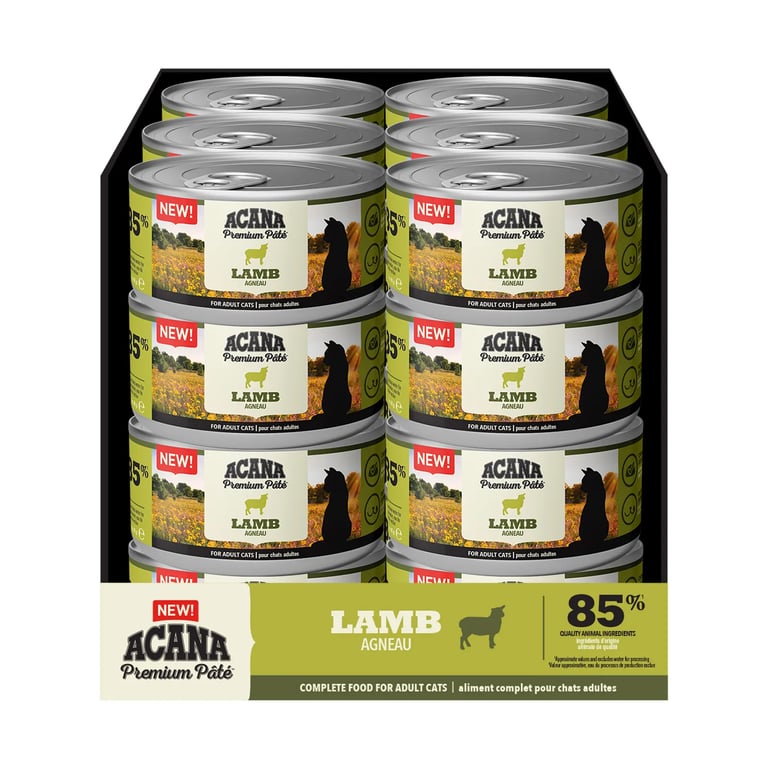 Acana Premium Pâtée Agneau pour Chat