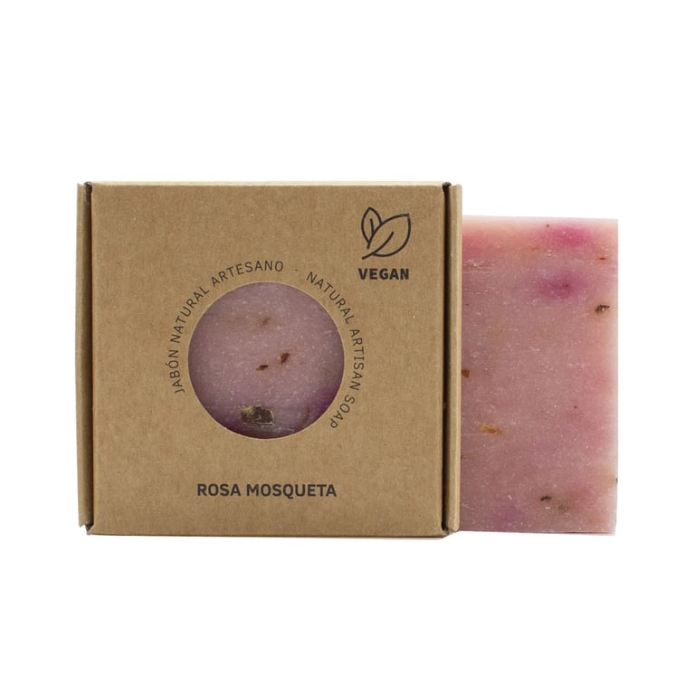 Sabonete Natural Rosa Mosqueta Vegan