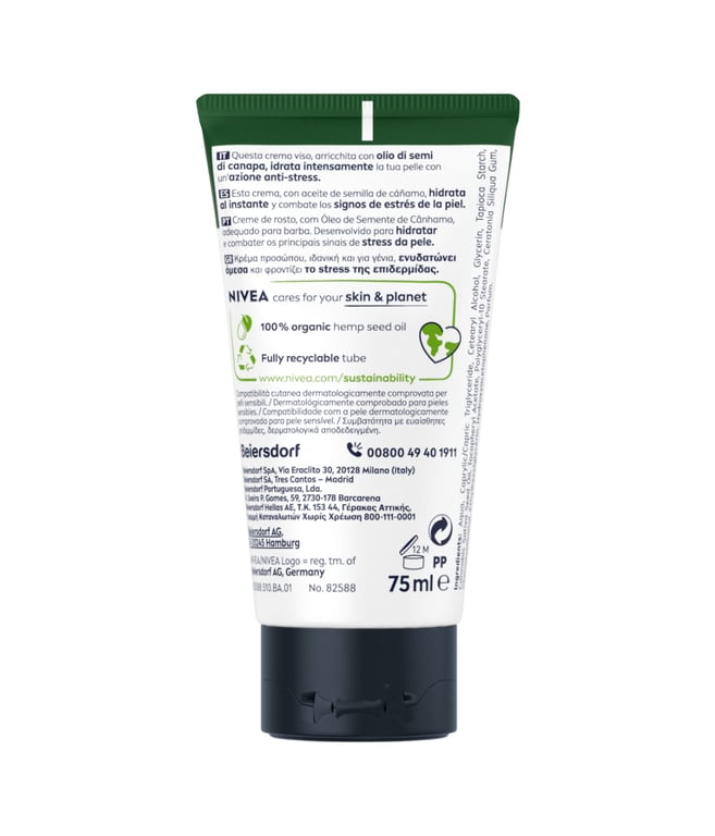 Men Sensitive Pro Feuchtigkeitscreme für das Gesicht 75 ml von Nivea