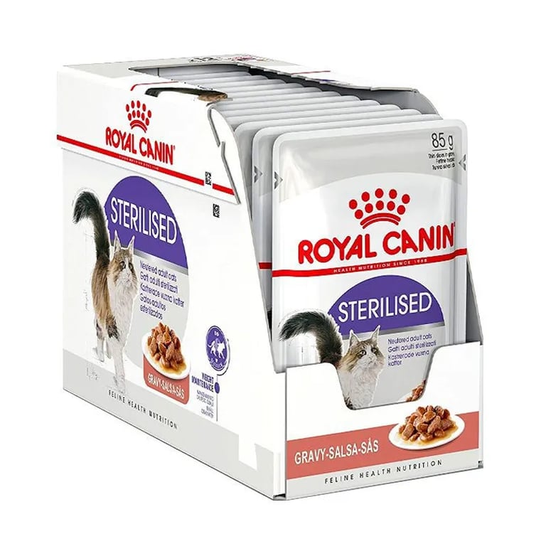 Pâtée en Sauce pour Chats Stérilisés