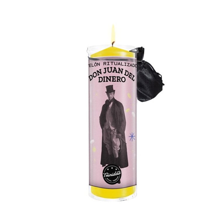 Bougie Ritualisée Don Juan Argent