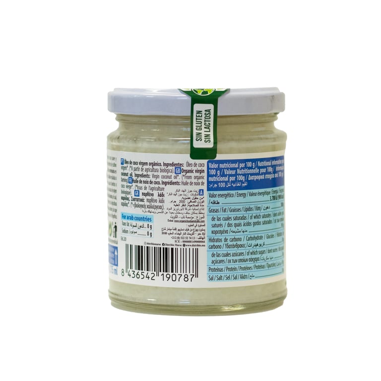 HUILE DE COCO VIERGE BIO 200g de NaturGreen