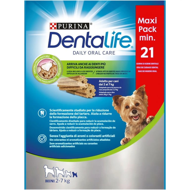 Dentalife Cuidado Bucal Diario Perros Minis