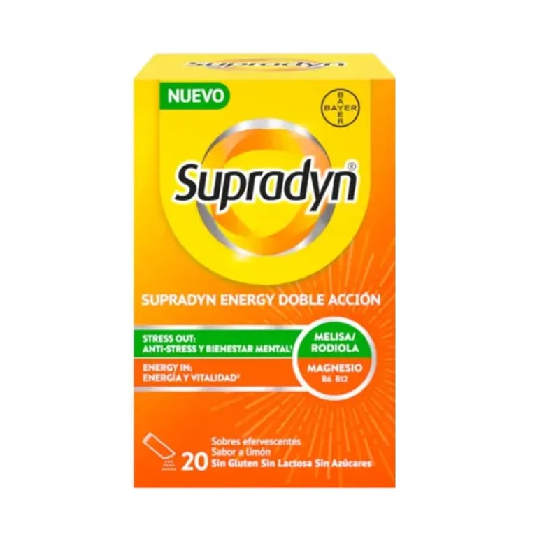 Supradyn Energy Doble Acción