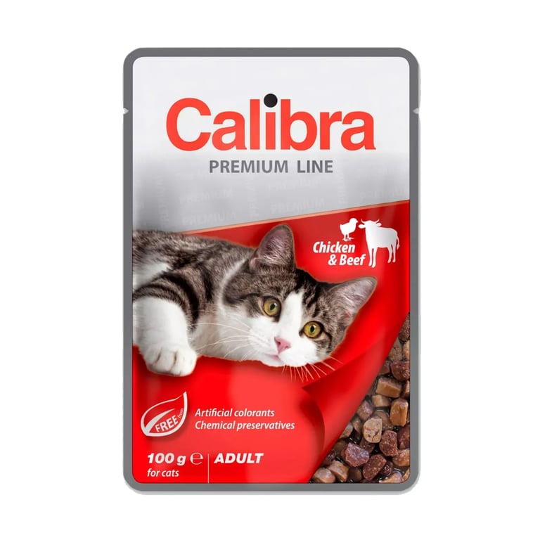 Cat Adult Premium Line Frango E Carne De Vaca