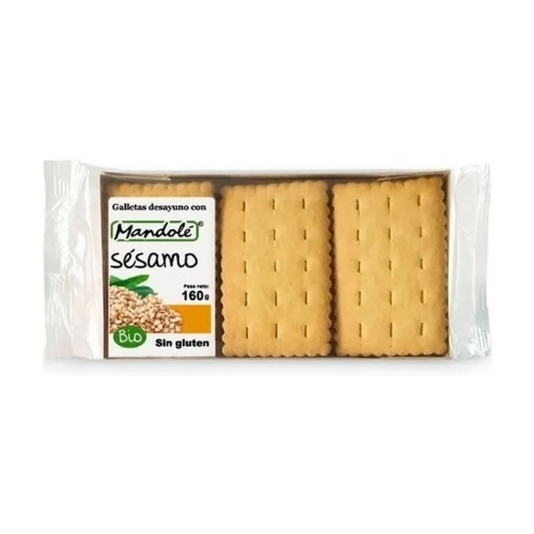 Galletas Desayuno Con Sésamo Sin Gluten