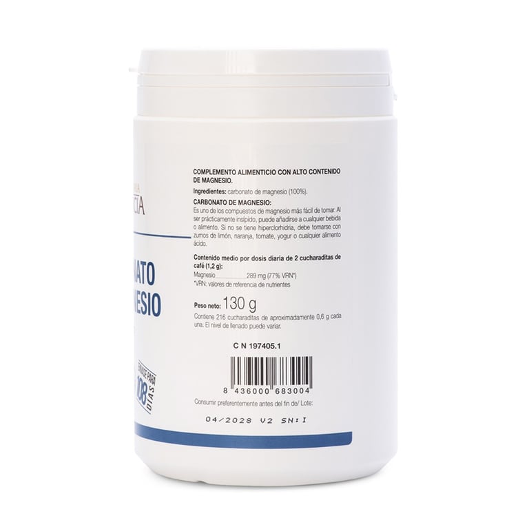 Carbonato De Magnesio 130g de Ana Maria Lajusticia