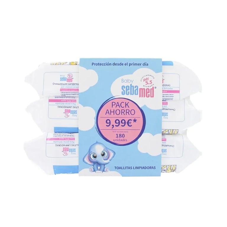 Baby Sebamed Toallitas Limpiadoras Lote