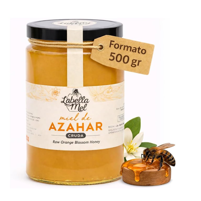 Miel de Azahar Cruda