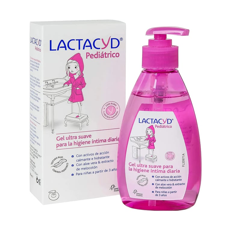 Lactacyd Pediátrico Gel Higiene Íntimo