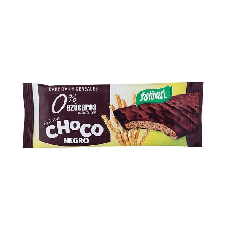 BARRITAS DE CEREALES CHOCO NEGRO SIN AZÚCAR