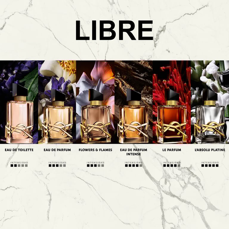 Libre Flowers and Flames EDP 50 ml de Yves Saint Laurent