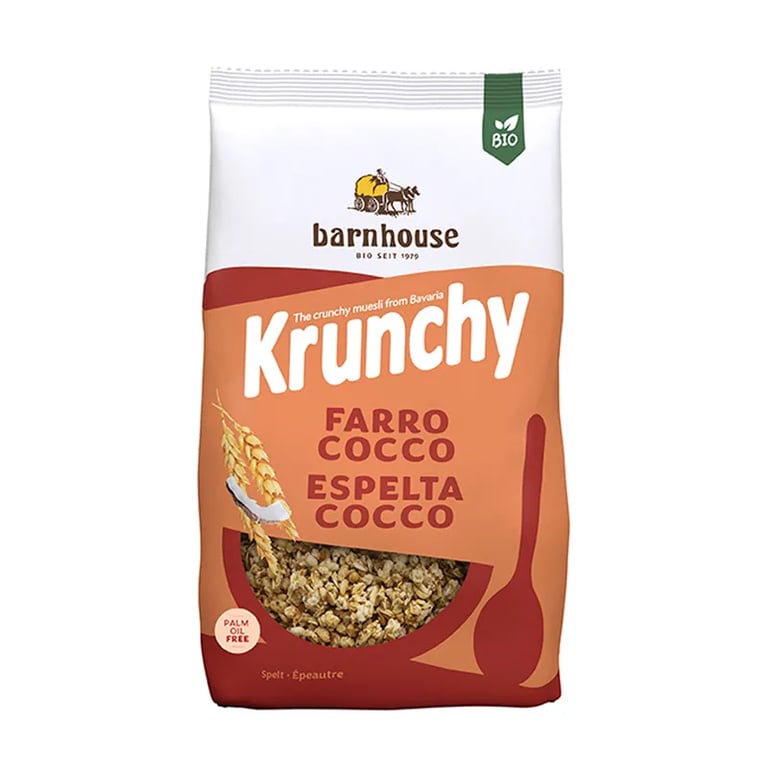 Muesli Krunchy Spelta Cocco Bio