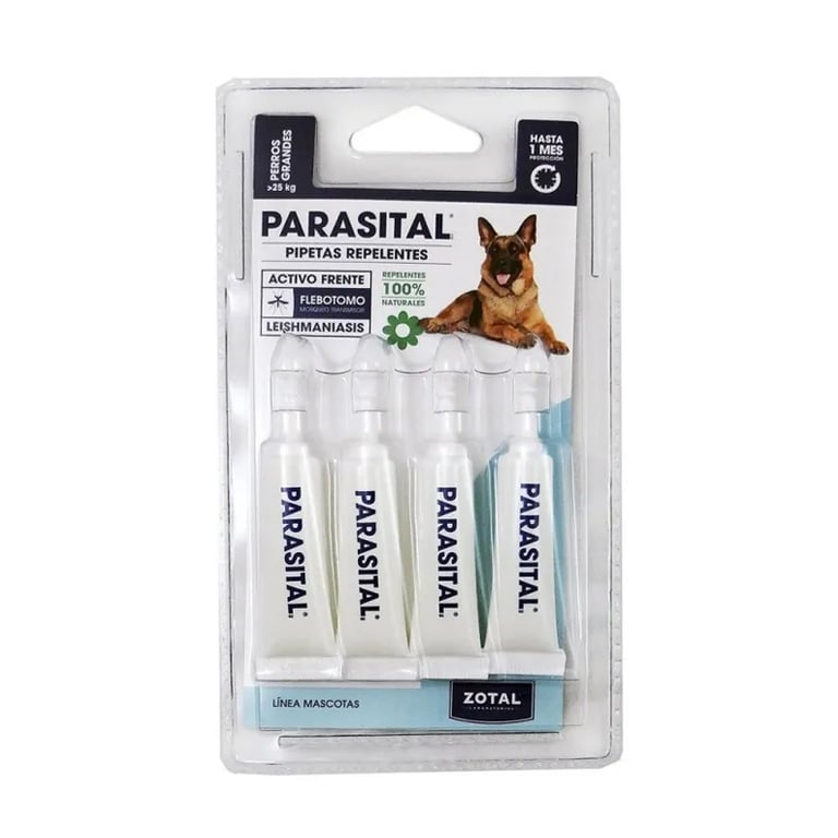 Parasital Pipetas Repelentes Perros Grandes