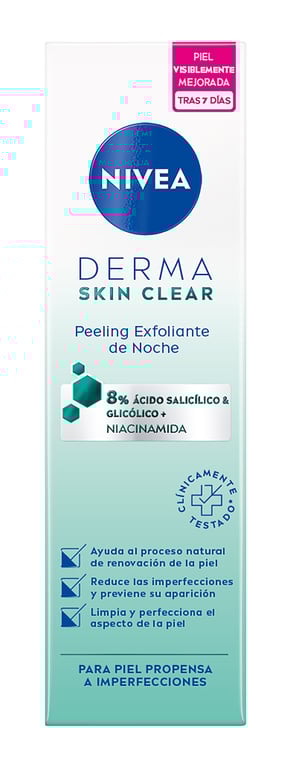 Derma Skin Clear Peeling Exfoliante De Noche 40 ml de Nivea