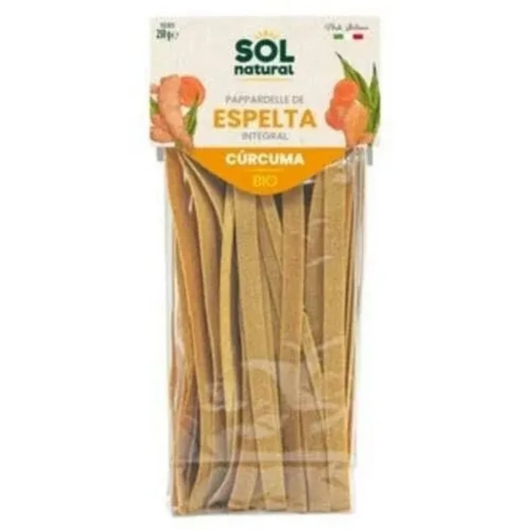 Parpadelle Épeautre Intégral Avec Curcuma Bio
