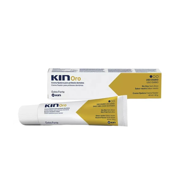 Kin Oro Crema Fissante per Protesi Dentarie