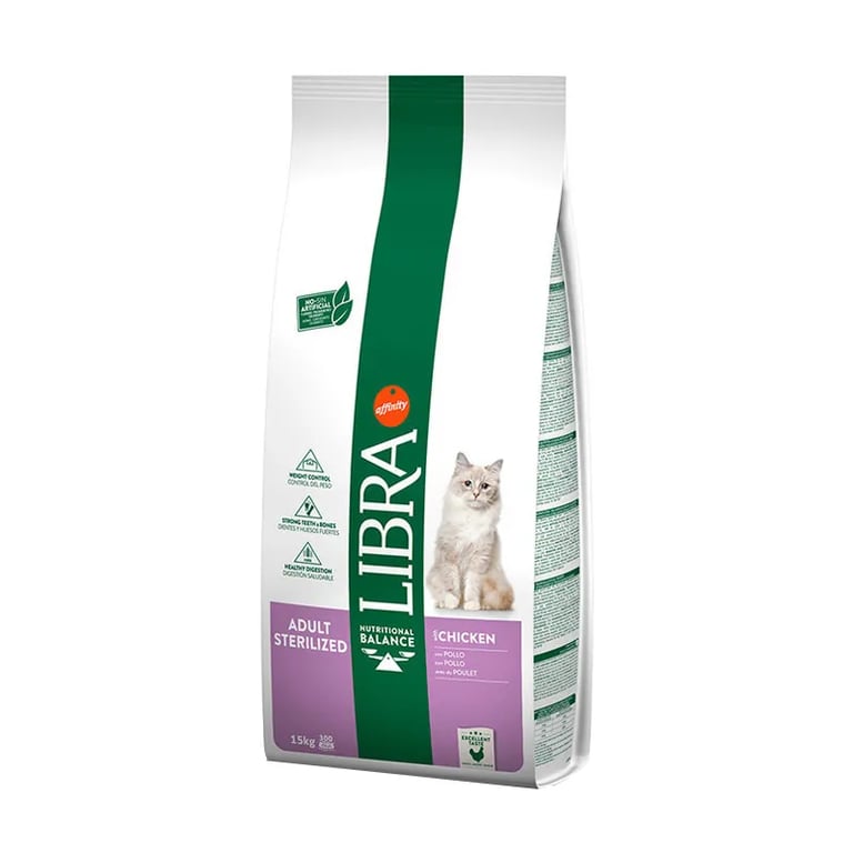 Libra Comida Para Gatos Adult Sterilized Pollo