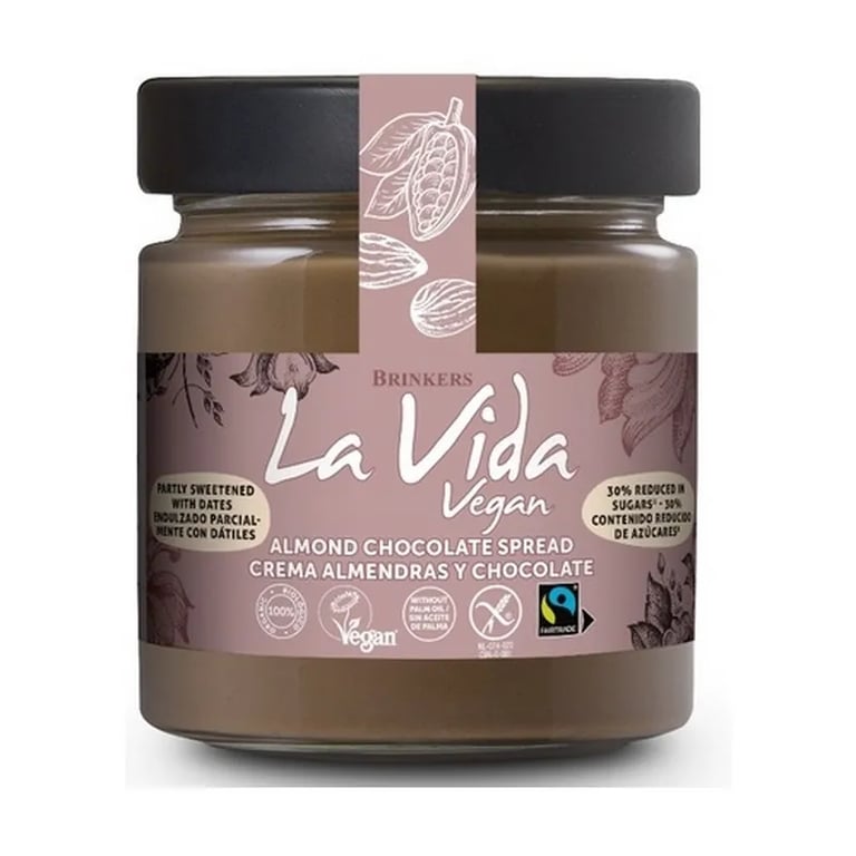 Crema Untar Almendra Choco Bajo En Azucar