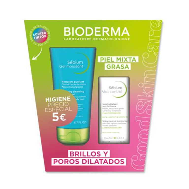 Pack Sébium Gel Moussant Actif 200 ml + Sébium  Kerato+ 30 ml