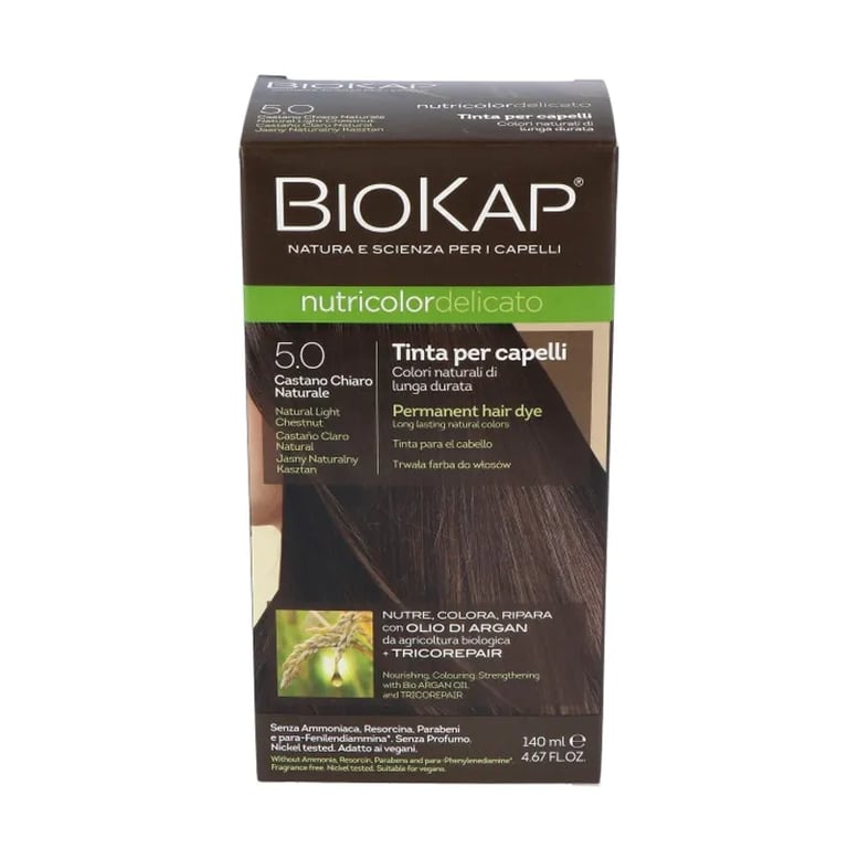 Nutricolordelicato Tinta Castano Chiaro Naturale Bio 5