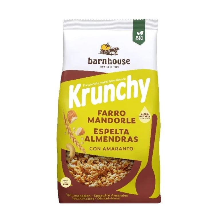 Muesli Krunchy Espelta Almendra Bio