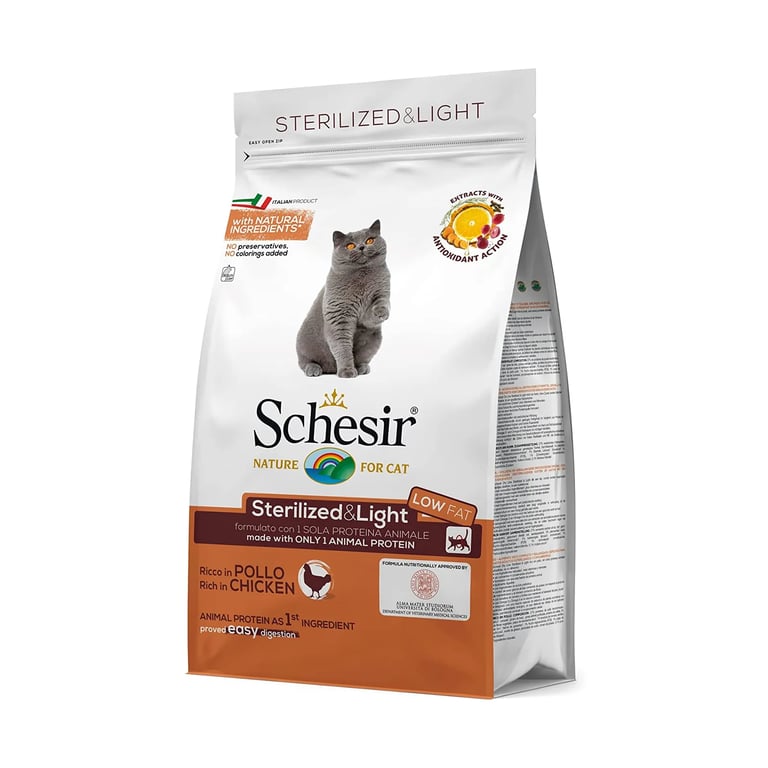 Sterilized & Light Crocchette Gatti Adulti Pollo