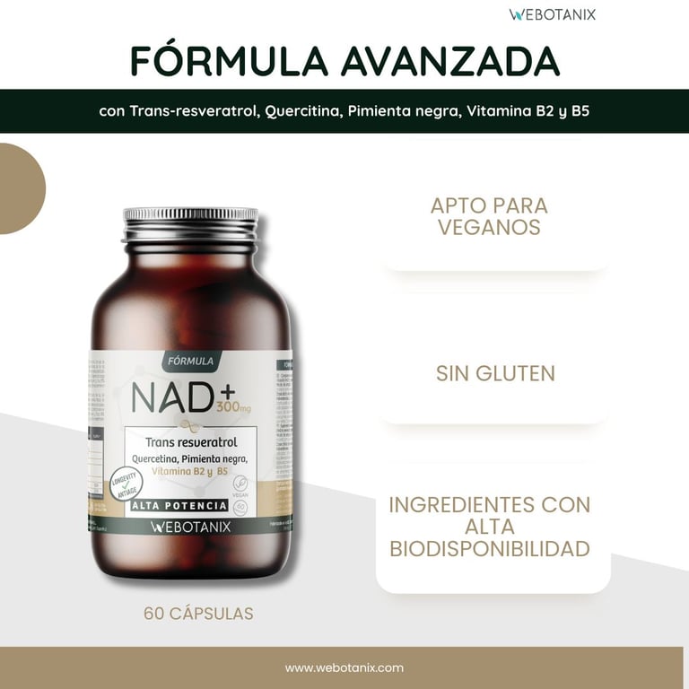 NAD+ Resveratrol Fórmula - imagen 7 de 7
