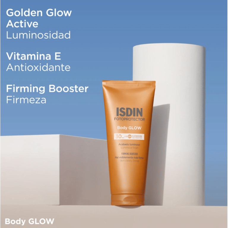 Body Glow Fotoprotector SPF30 200 ml de Isdin